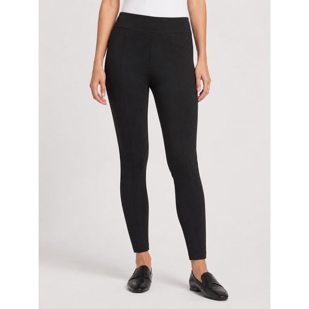 rag & bone Brigetta Legging Black Ponte Knit Pull On Pants Size Large NWT $195
